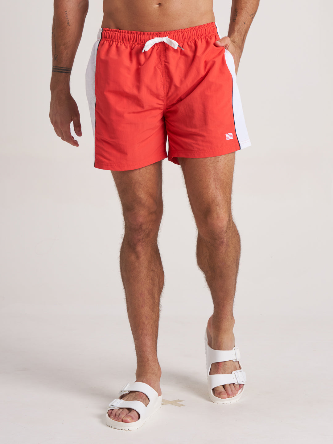 Speedway Swim Short - Red Multi
