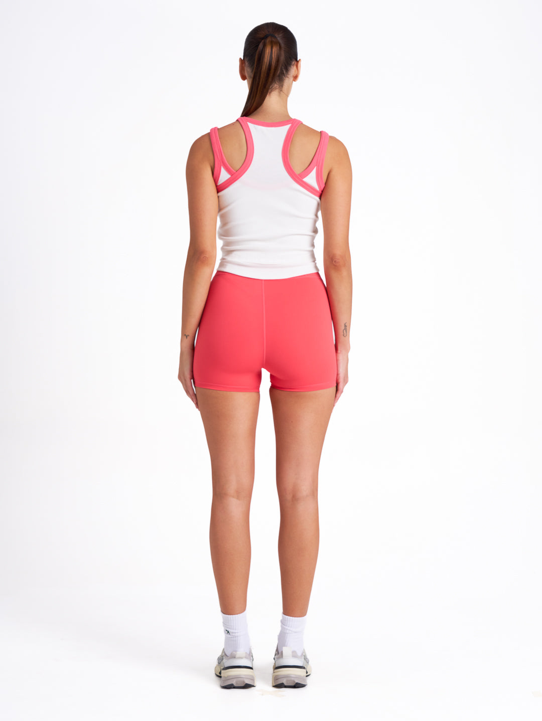 Speedway Sustain 9cm Bike Shorts - Bright Coral