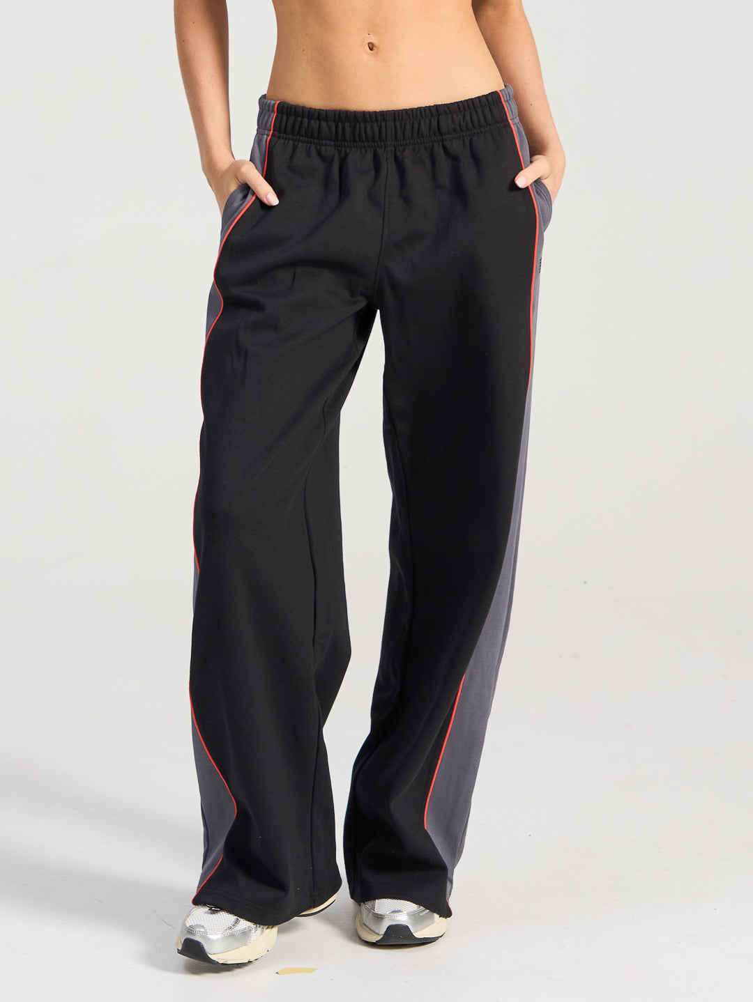 Speedway Wide Leg Pant - Black