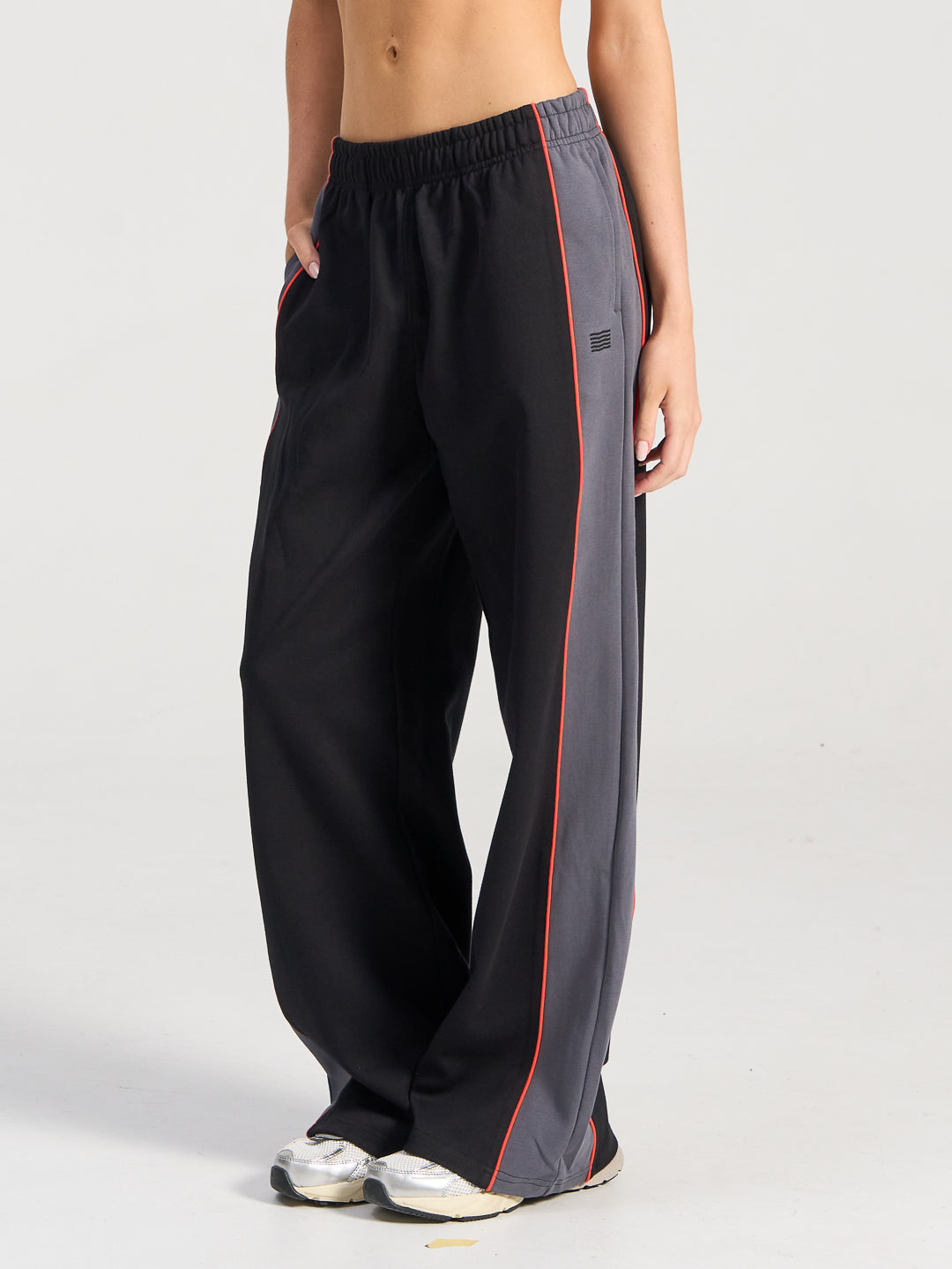Speedway Wide Leg Pant - Black