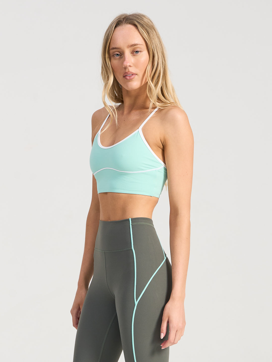 Speedway Dominate Crop - Mint