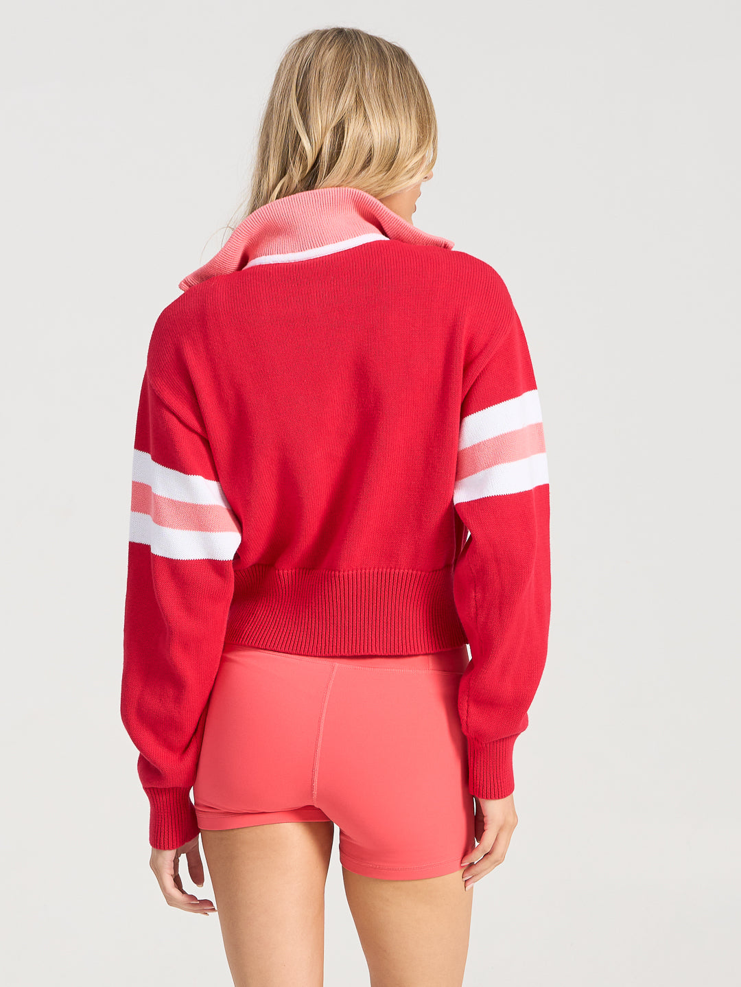 Speedway Victory Zip Knit - Watermelon
