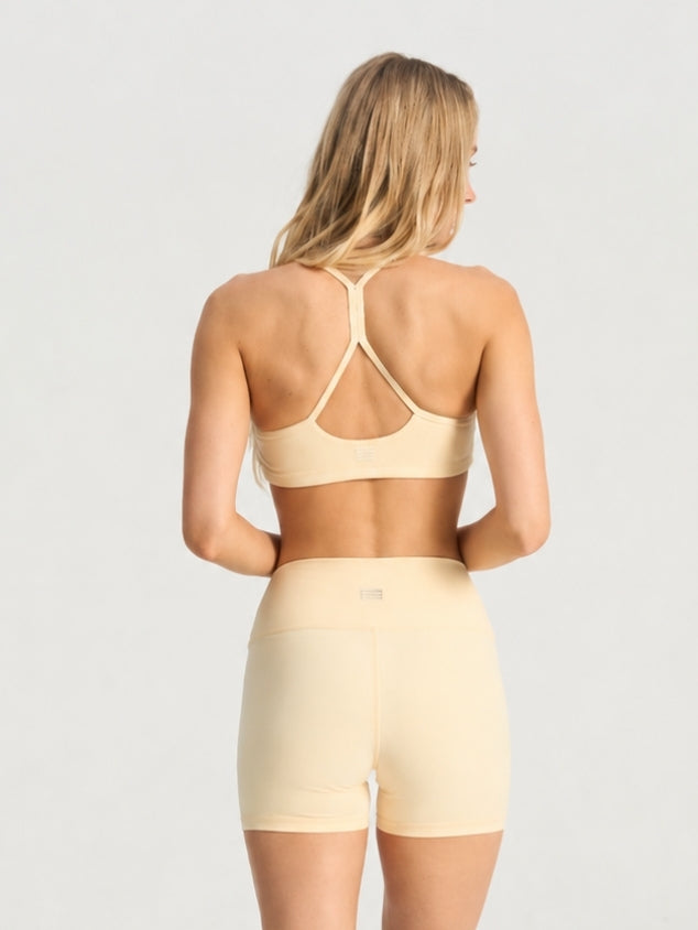 Evolve 9cm Bike Shorts - Pastel Yellow