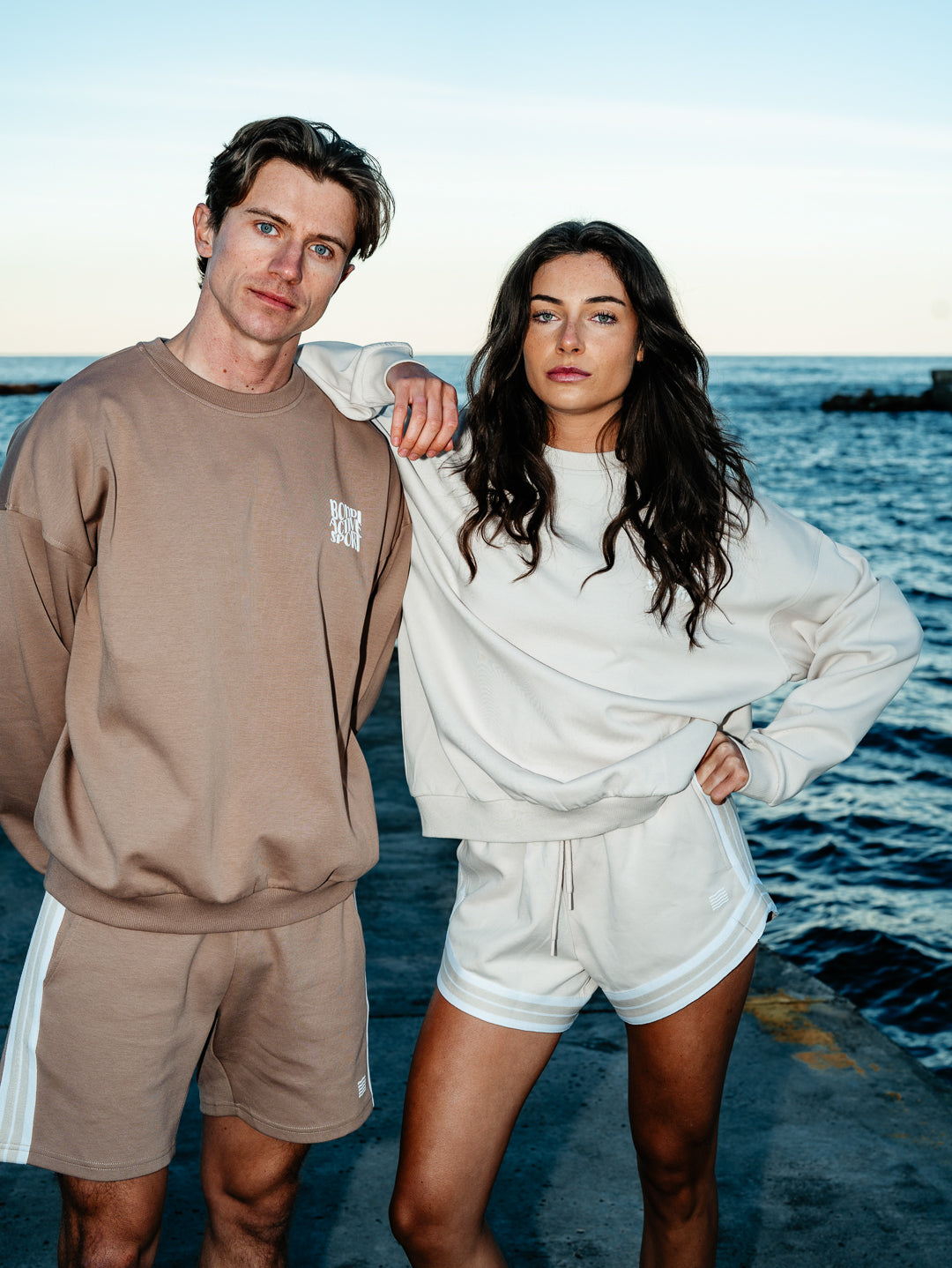 REST DAY CREW - GREIGE