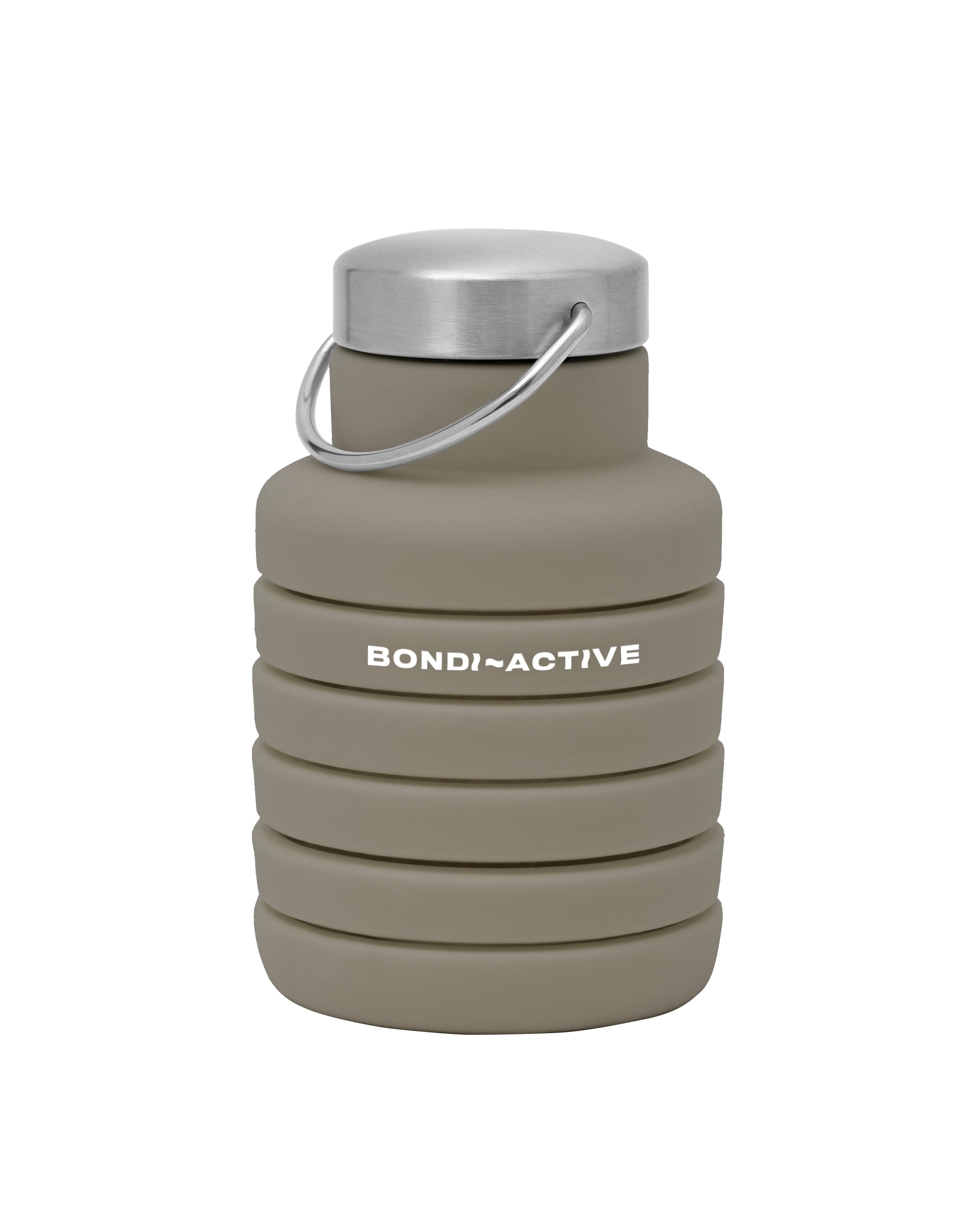 BA COLLAPSIBLE WATER BOTTLE - KHAKI