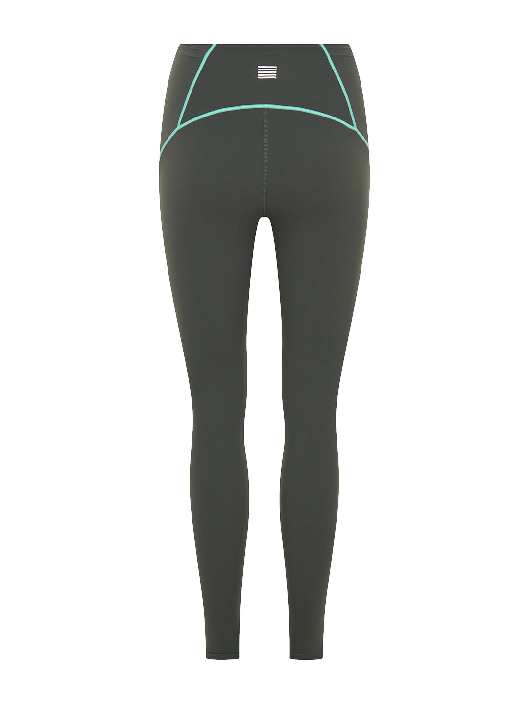 asphalt grey leggings back view product image