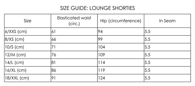 Size Guide