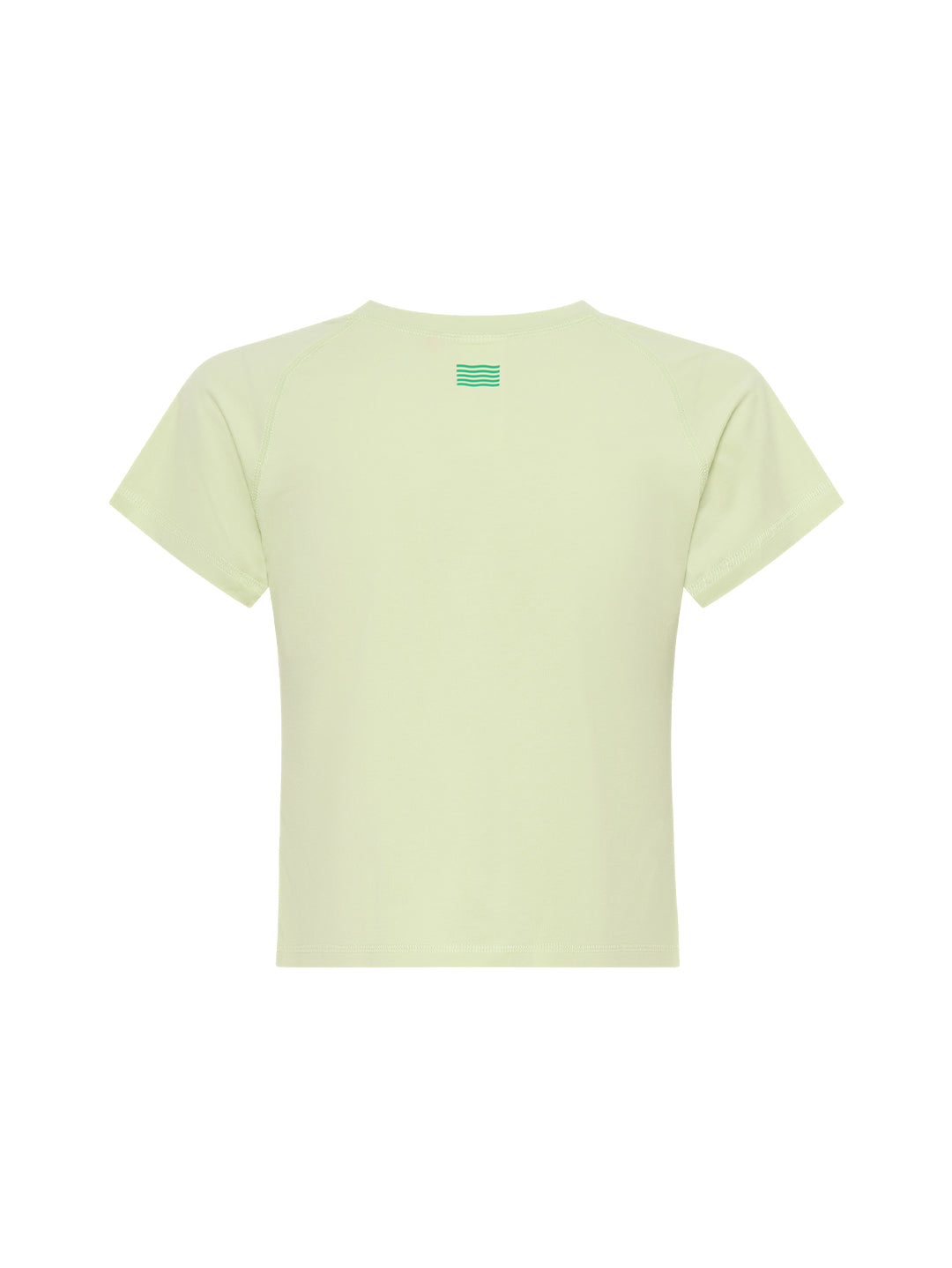 Cropped Tech Tee Green