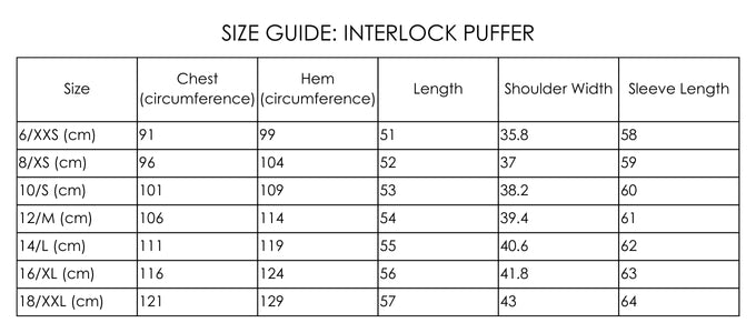 Size Guide