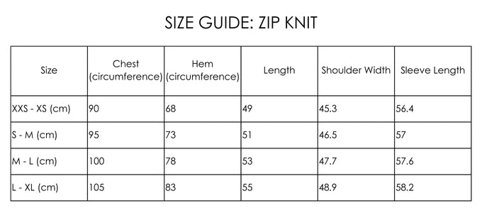 Size Guide
