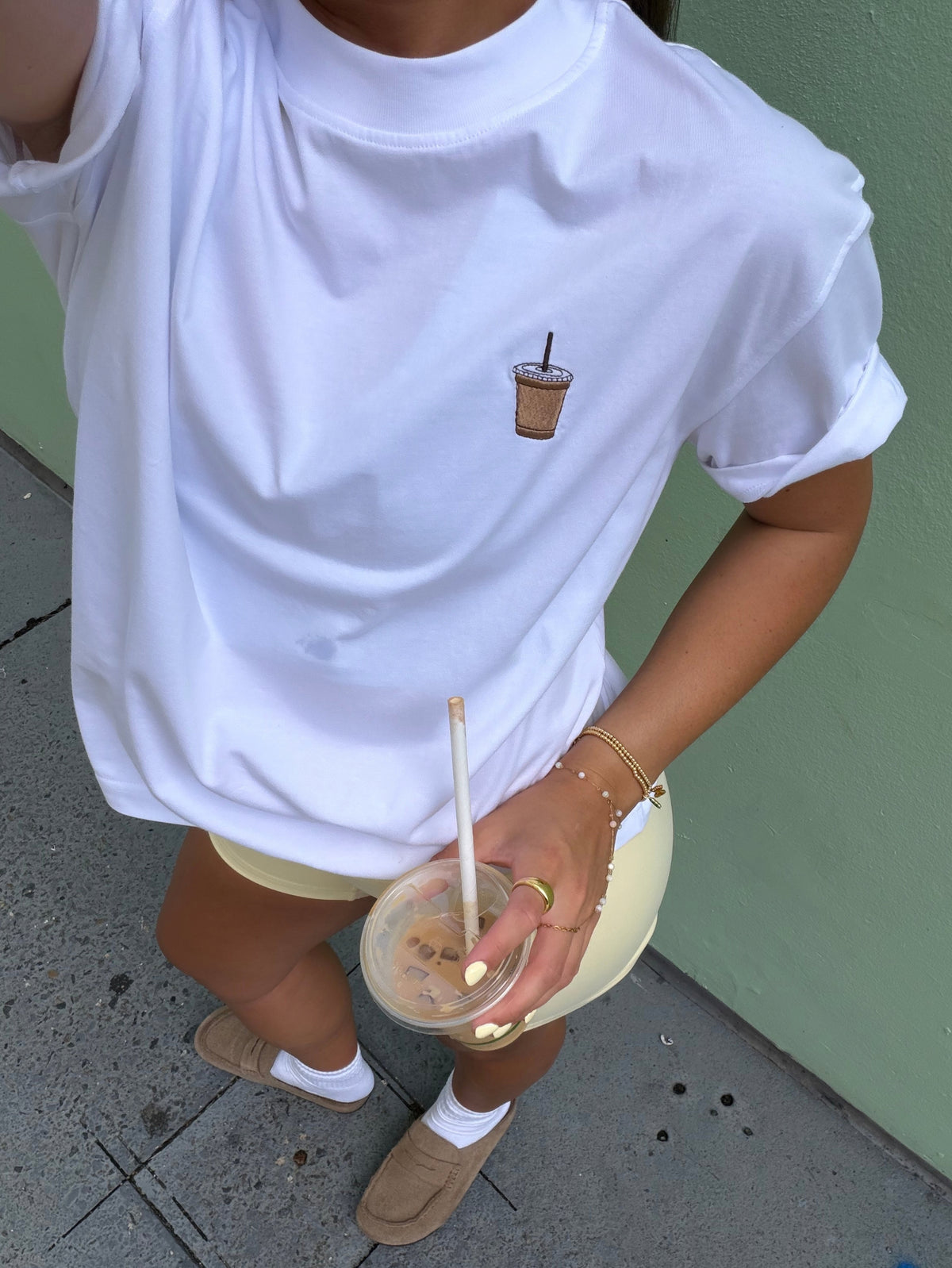 Coffee Club Tee - Iced Latte