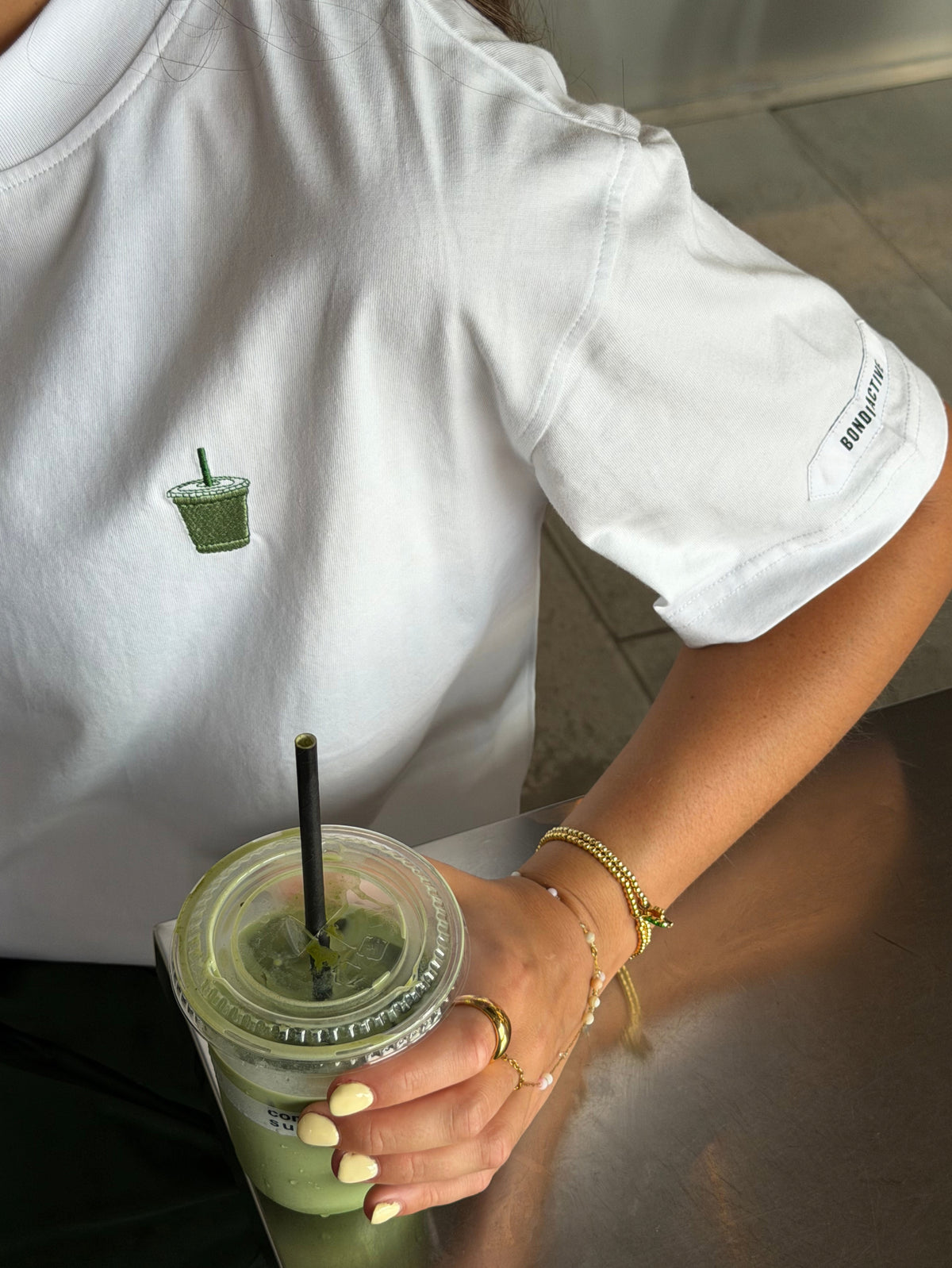 Coffee Club Tee - Iced Matcha