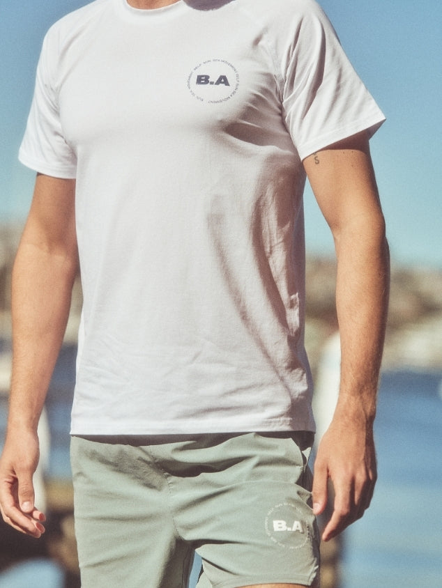 Cultivate Tech Tee - White