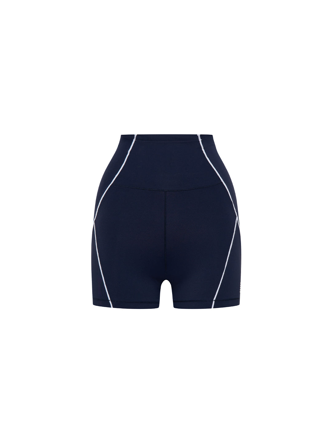 9cm Sports Club Bike Short - Navy/White