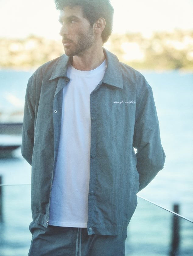 Coach Jacket - Charcoal