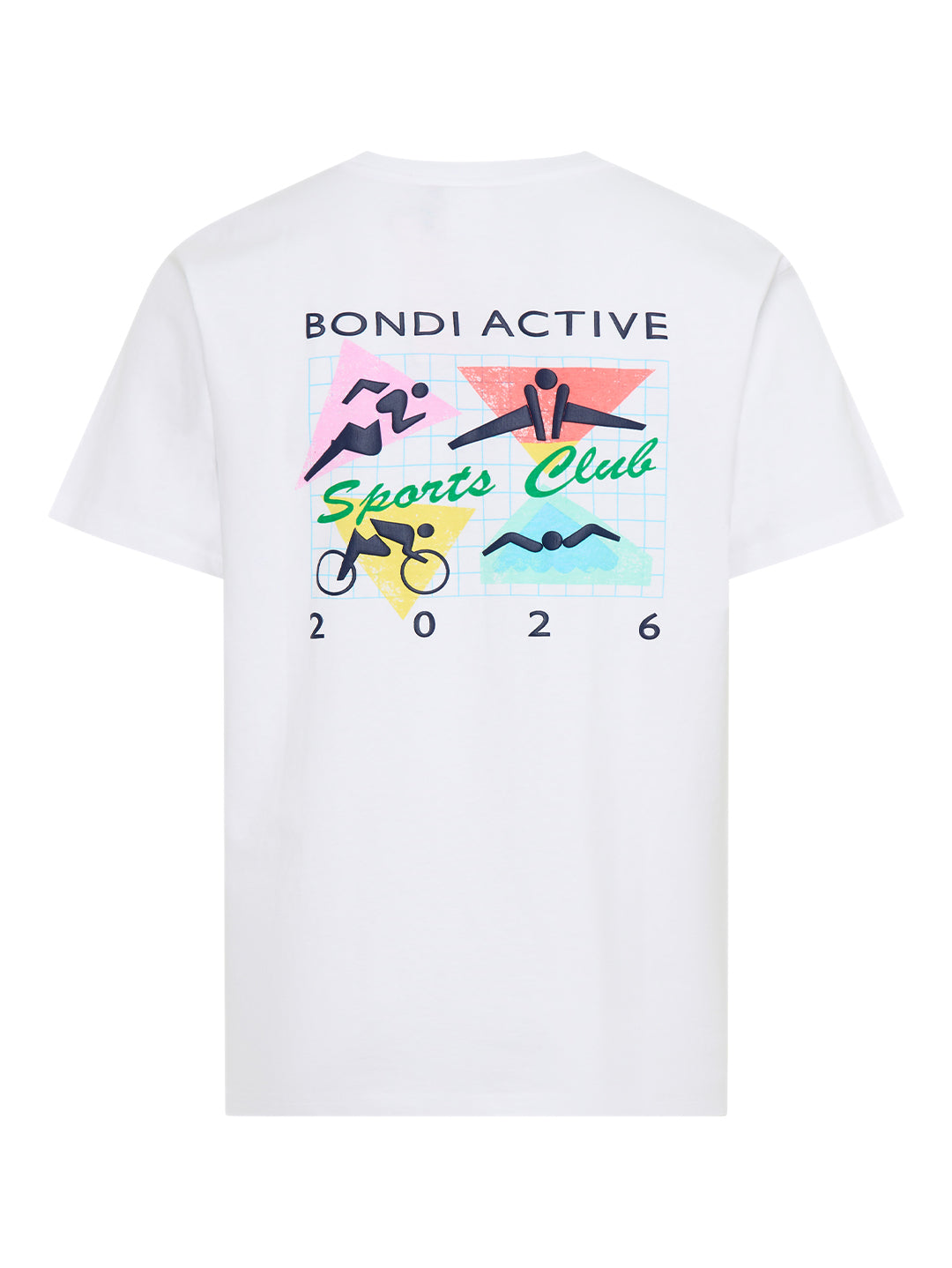 Sports Club Tee - White