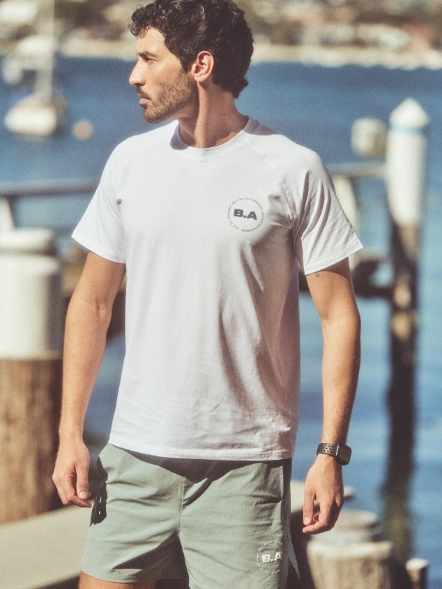 Cultivate Tech Tee - White