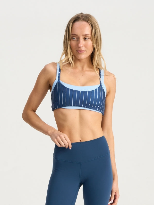 Layered Bra - Insignia Blue