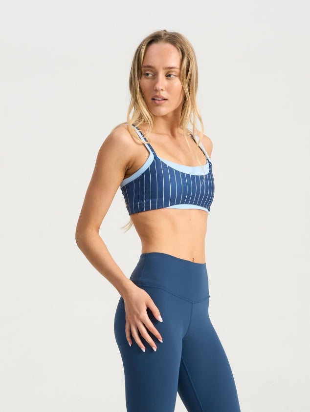 Layered Bra - Insignia Blue