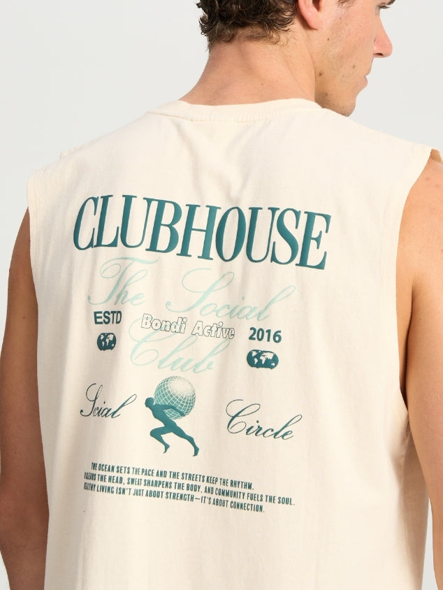 Clubhouse Tank - Buttercream