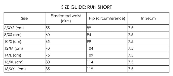 Size Guide