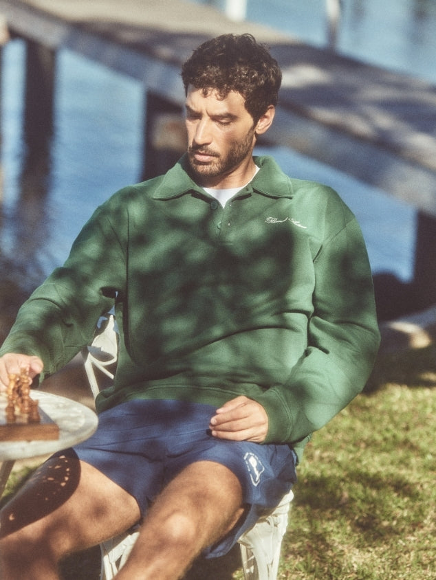 Polo Crew - Washed Green
