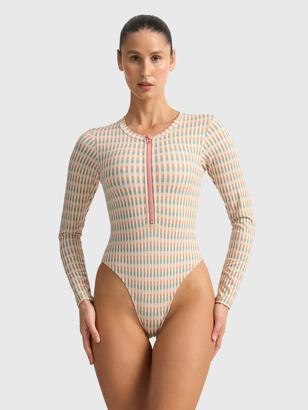 GLORY DAYS LS SWIMSUIT - AOP