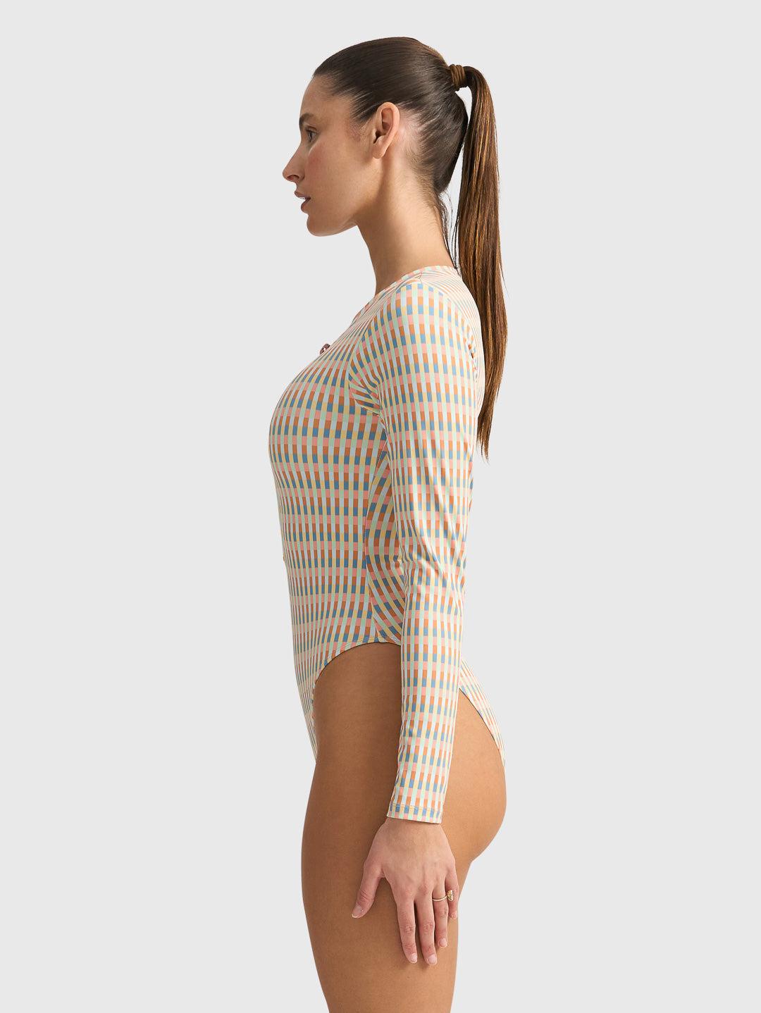 GLORY DAYS LS SWIMSUIT - AOP