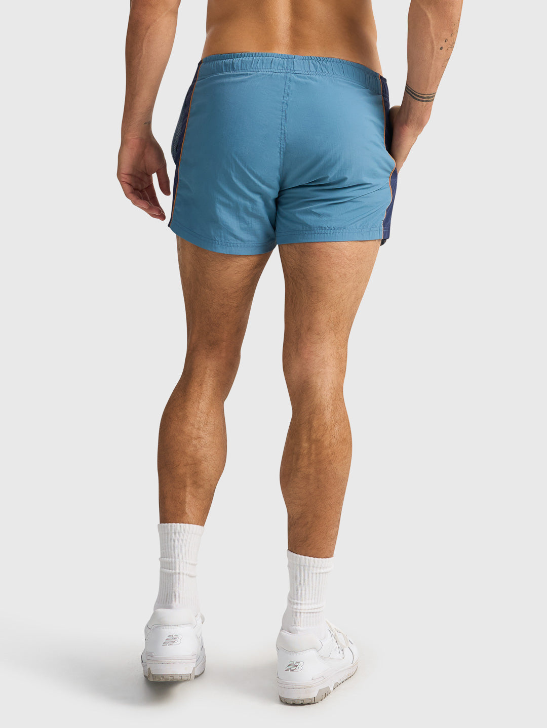 GLORY DAYS EURO SWIM SHORT - SMOKEY BLUE