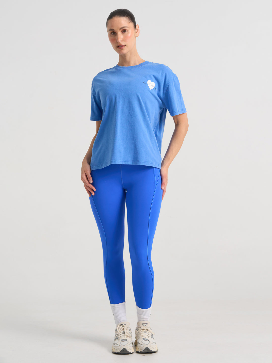 Forma Head Over Heels Tee - Washed Blue