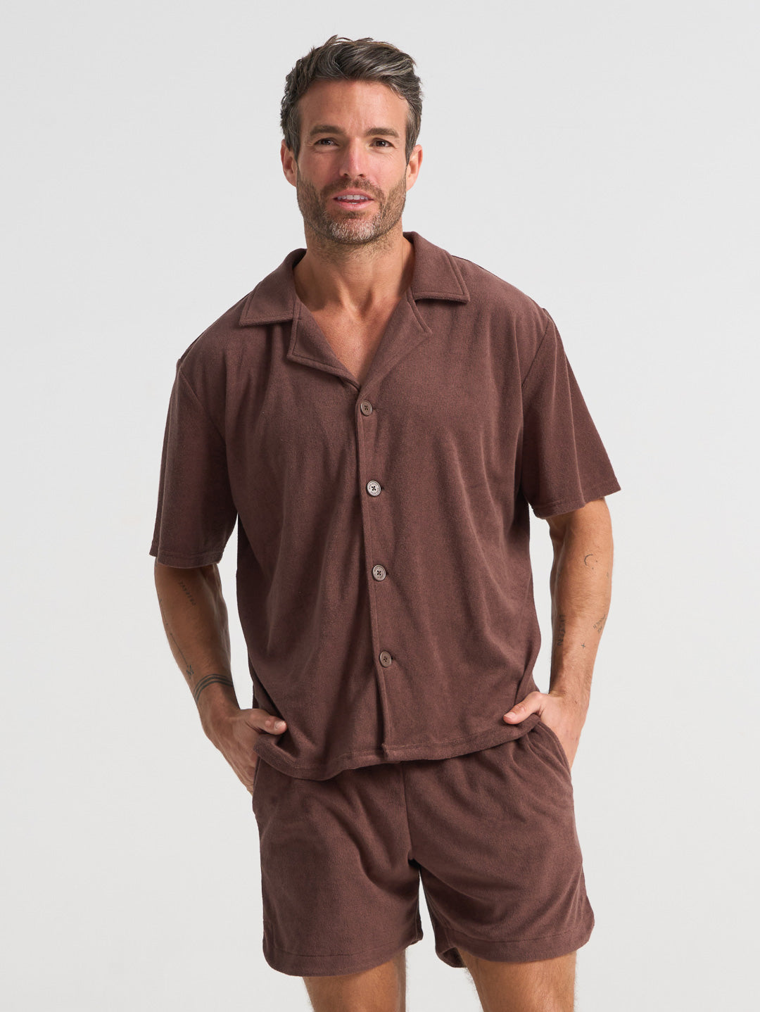 GLORY DAYS FLOAT TEE - CHOCOLATE