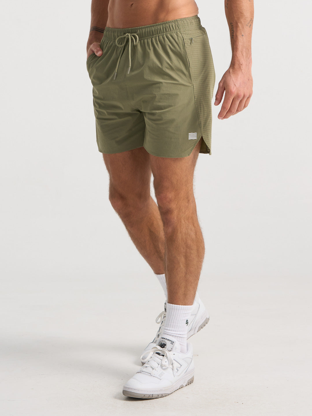GLORY DAYS GYM SHORT - KHAKI