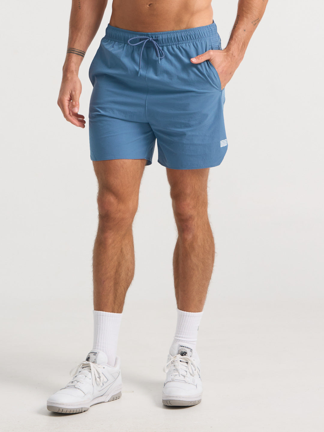 GLORY DAYS GYM SHORT - BLUE