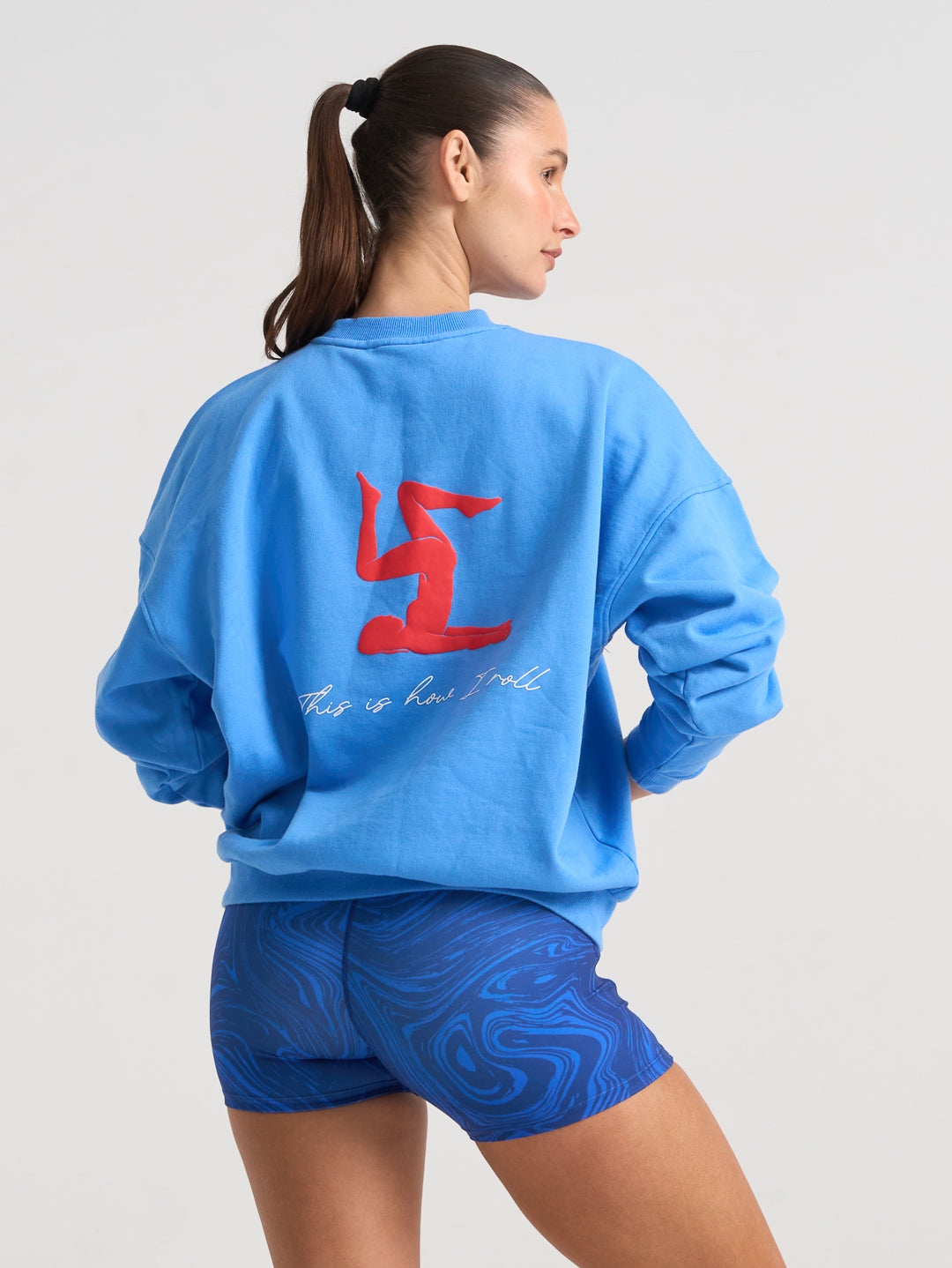 Forma Logo Crew- Washed Blue