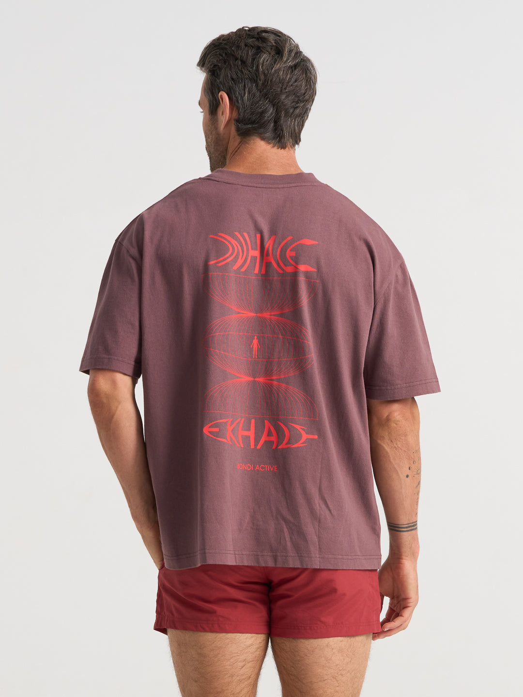 Forma Inhale Exhale Tee - Washed Fig