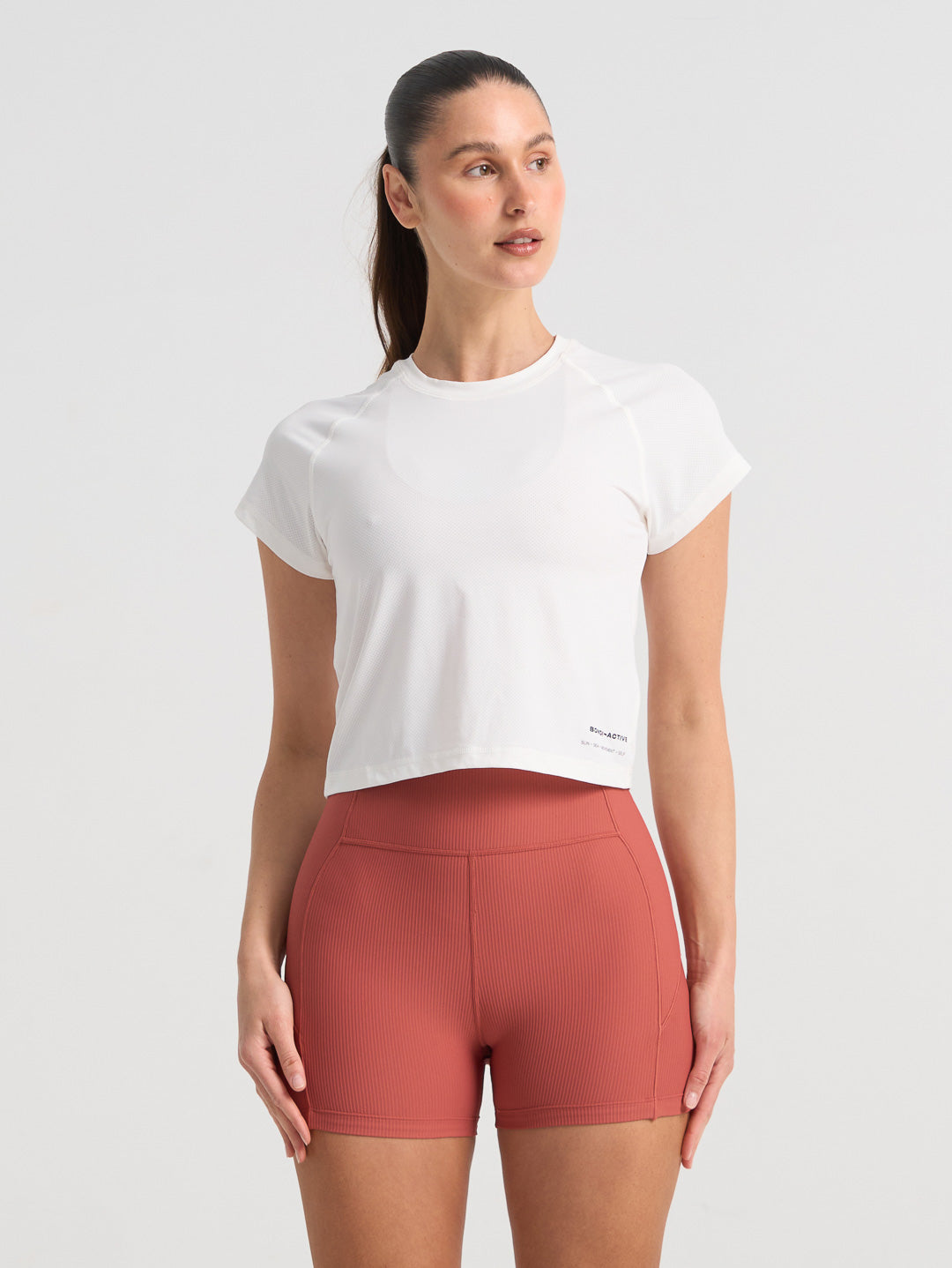 GLORY DAYS RAGLAN PERFORMANCE TEE - WHITE