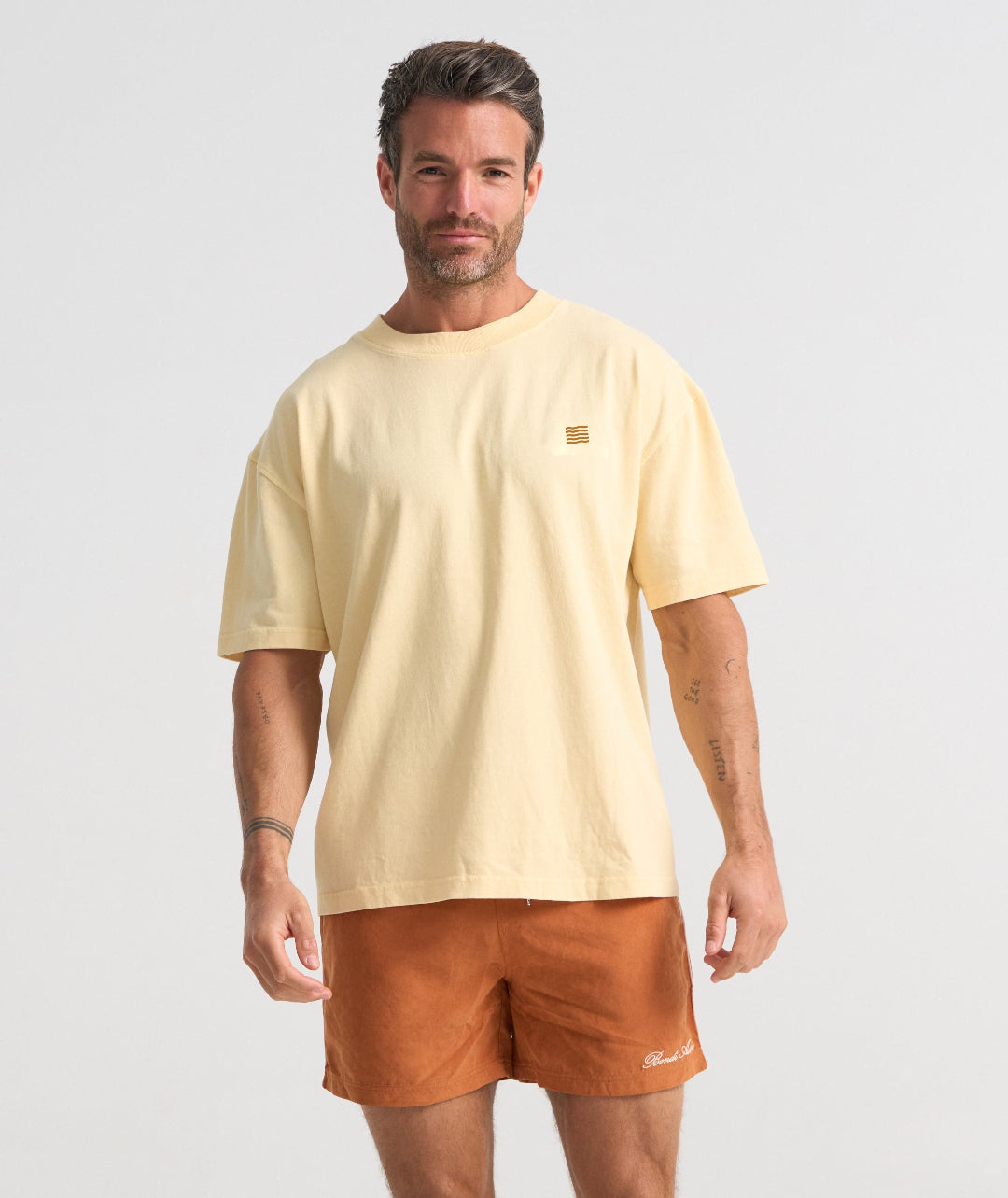 GLORY DAYS VINTAGE FC TEE - LEMON