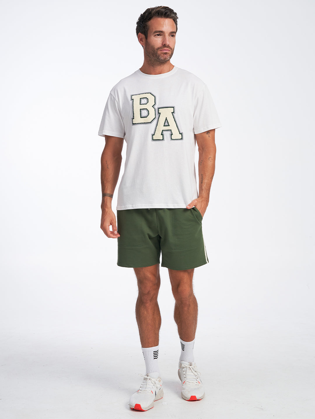 College Tee - White