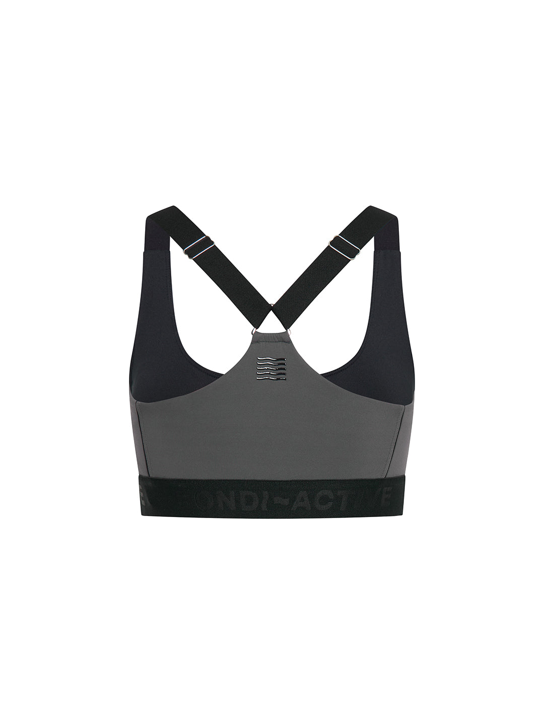 Racer Back Bra - Steel