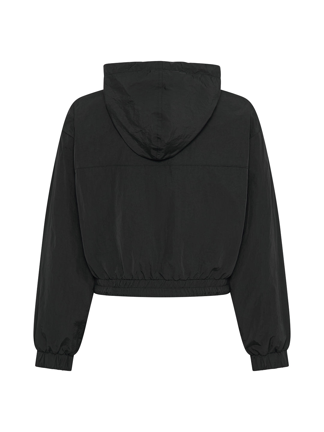 Cropped Anorak - Black