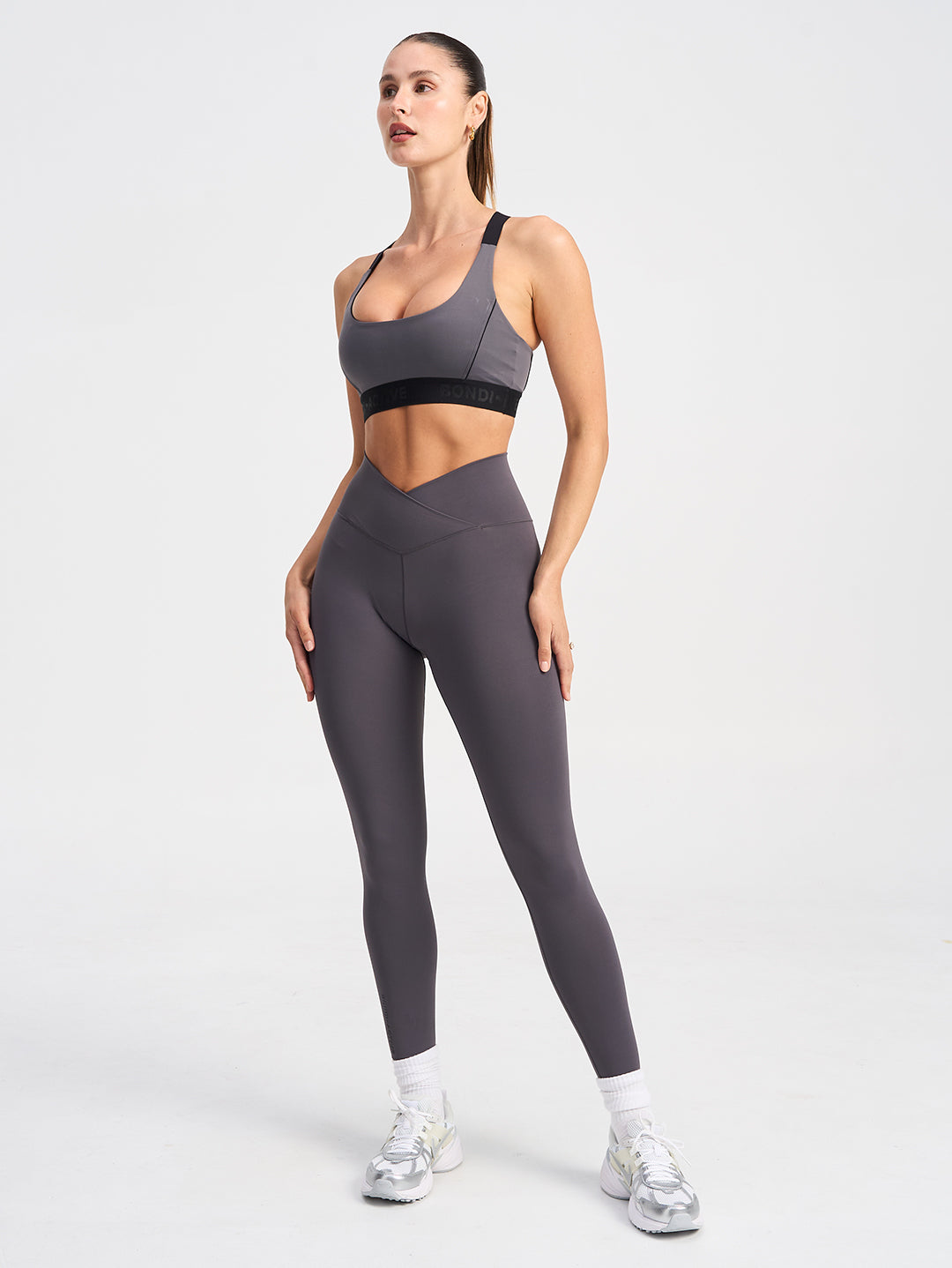 V Legging - Steel