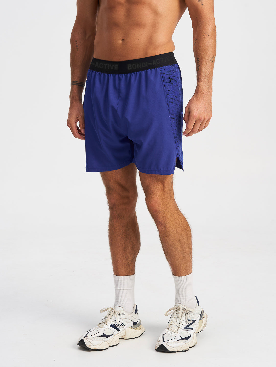 Sports Club Running Short - Cobalt