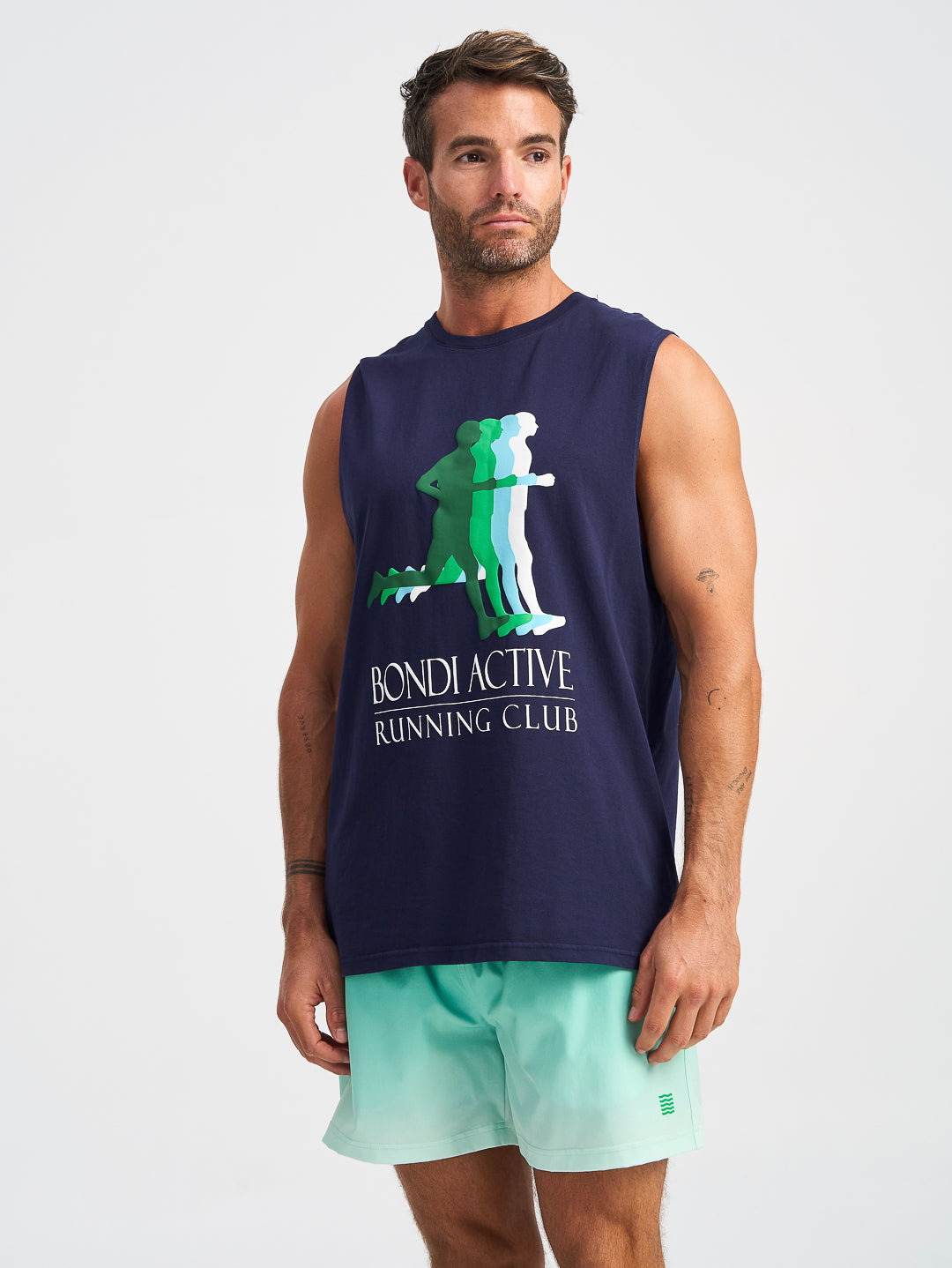 Sports Club Tank - Navy