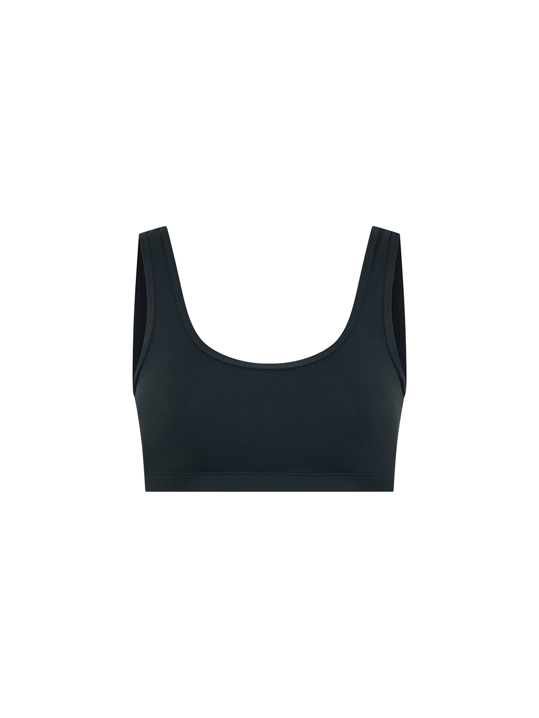 SCOOP NECK CROP