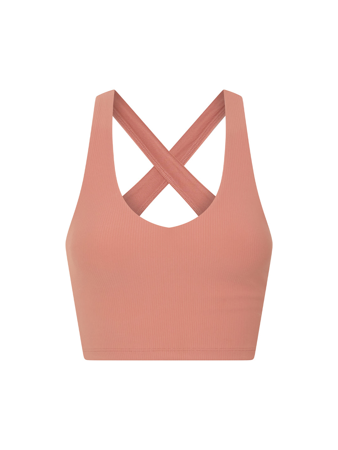 GLORY DAYS CROSS BACK CROP - SOFT CLAY