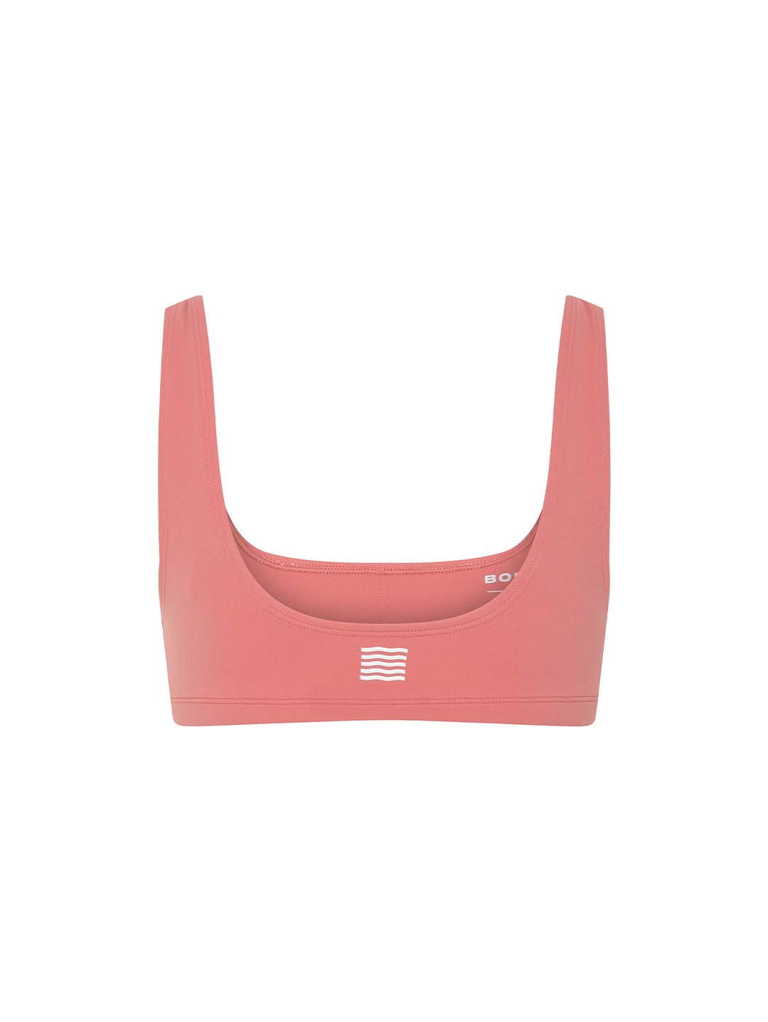 GLORY DAYS SCOOP SWIM TOP - BLUSH