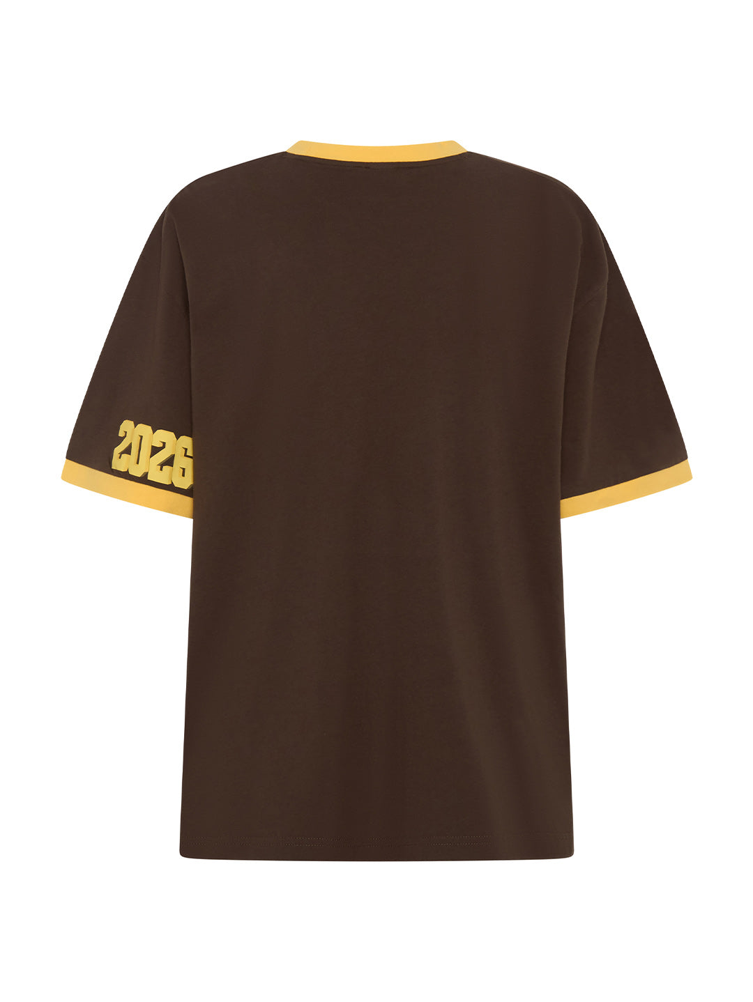 GLORY DAYS OVERSIZED FC TEE - CHOCOLATE