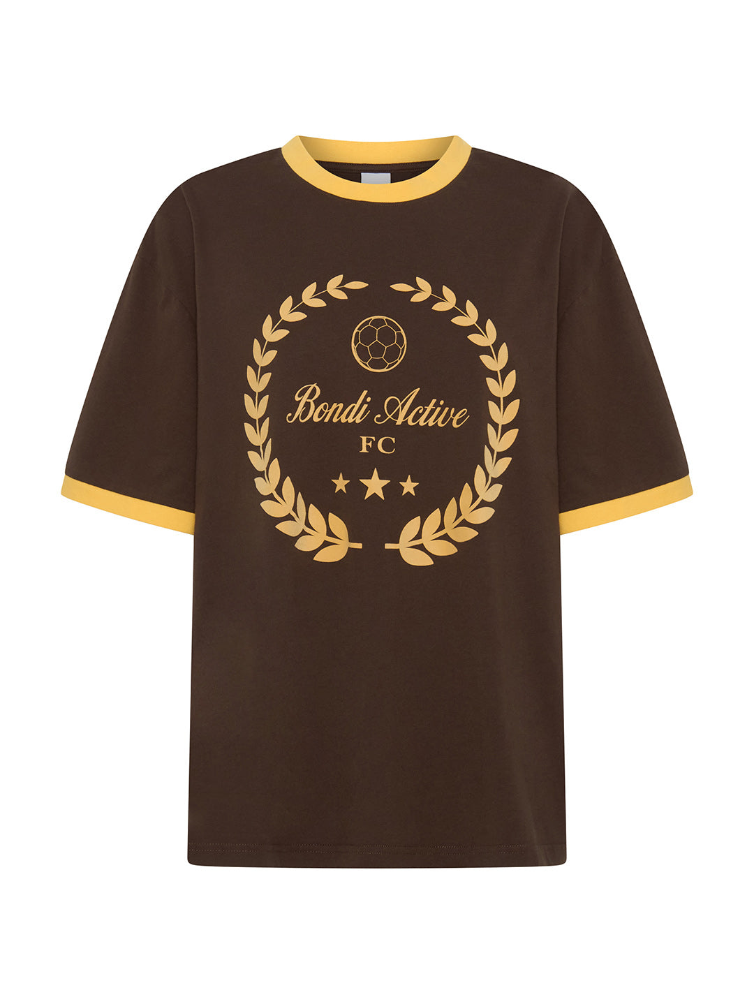 GLORY DAYS OVERSIZED FC TEE - CHOCOLATE