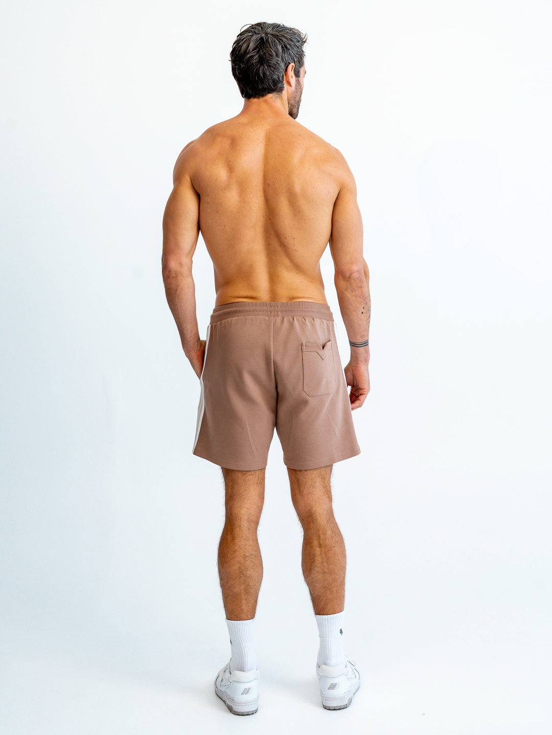 REST DAY SHORT - GREIGE