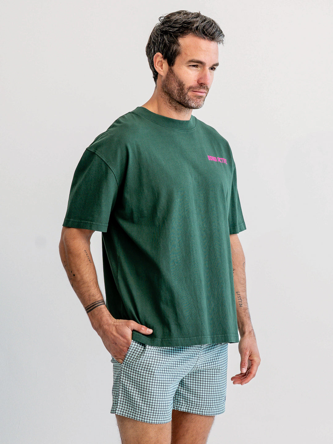 Speedway Weekend Tee - Forest